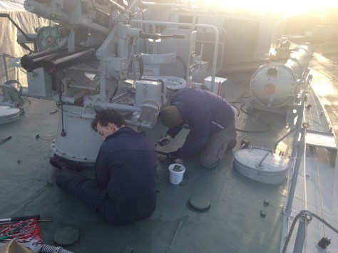 Många infästningar blir det