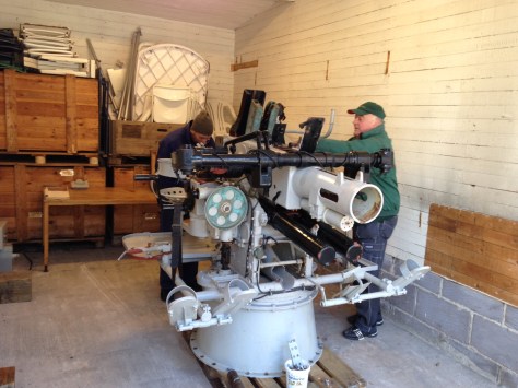 Pjäsen avlyft och i skydd för vädrets makter